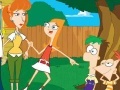 Hra Phineas and Ferb hidden object
