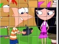 Hra Phineas And Ferb Spin Puzzle