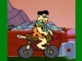 Hra Flintstones biking