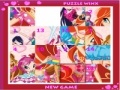 Hra Winx puzzle