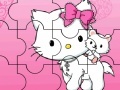 Hra Hello Kitty Puzzle