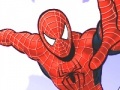 Hra Spiderman flying: coloring