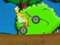 Hra Simpson bike rally