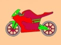 Hra Metal motorbike coloring