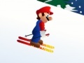 Hra Mario Downhill Skiing