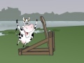 Hra Throwing cows