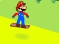 Hra Mario Snowboard