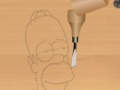 Hra Wood carving Simpson