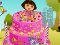 Hra Dora Birthday: Cake Decor