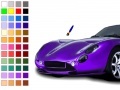 Hra Fabulous Car coloring