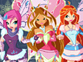 Hra Winx Happy Year Rotate Puzzle
