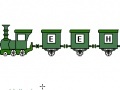 Hra Trains and Letters