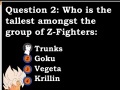 Hra Dragonball Z: Trivia