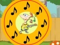 Hra Phineas and Ferb. Sound memory
