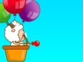 Hra Lazy goat shot balloon