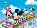 Hra Mickey in Rollercoaster - Set the blocks