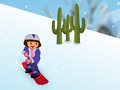 Hra Dora Snow skates
