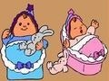 Hra Online coloring baby twins