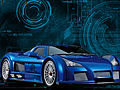 Hra Blue Demon Car