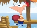 Hra Phineas and Ferb: beach sports