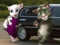 Hra Talking cat Tom and Angela limousine