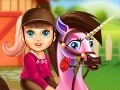 Hra Baby Barbie Superhero Pony Caring