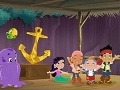 Hra Jake Neverland Pirates: Jake and his friends - Puzzle