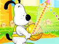 Hra Snoopy Bascketball