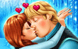 Hra Frozen Anna Kiss