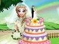 Hra Elsa's Wedding Cake Cooking
