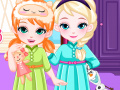Hra Frozen Baby Sisters Bedtime