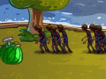 Hra Fruit Zombie Defense 3 