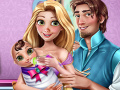 Hra Rapunzel and Flynn Baby Care 