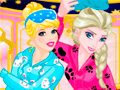 Hra Princesses Pajama Party Funny Faces
