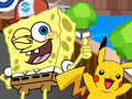 Hra Sponge Bob Pokemon Go