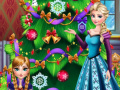 Hra Frozen Christmas Tree Design