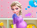 Hra Elsa Baby Birth Caring