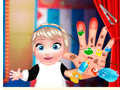 Hra Baby Elsa Hand Doctor