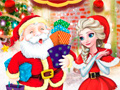 Hra Elsa Make Christmas Gift