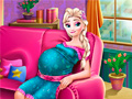 Hra Pregnant Elsa Baby Birth