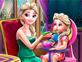 Hra Ice Queen Toddler Feed