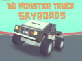 Hra 3D Monster Truck Skyroads