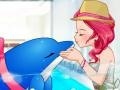 Hra A Dolphin Kiss at Sea World