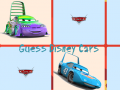 Hra Guess Disney Cars