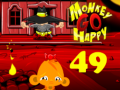 Hra Monkey Go Happy Stage 49