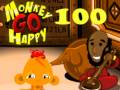 Hra Monkey Go Happy Stage 100