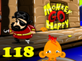 Hra Monkey Go Happy Stage 118