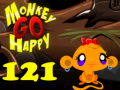 Hra Monkey Go Happy Stage 121