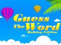 Hra Guess the Word Holiday Edition