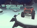 Hra 3D Monster Truck: Icy Roads